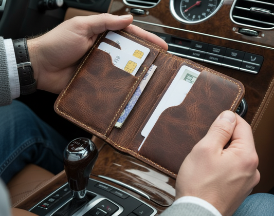Minimalist Leather Card Holder