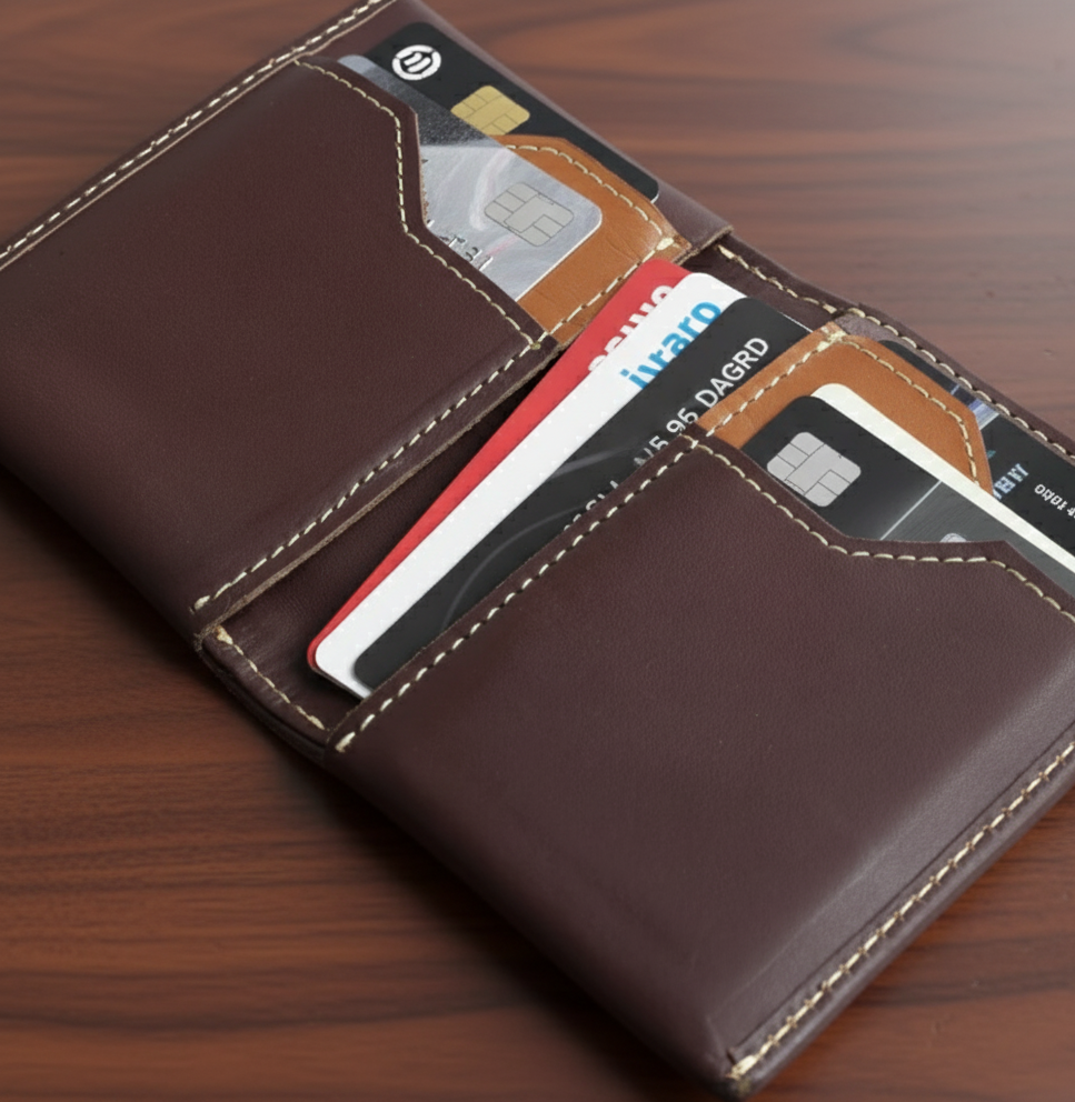 Classic Edge Leather Wallet