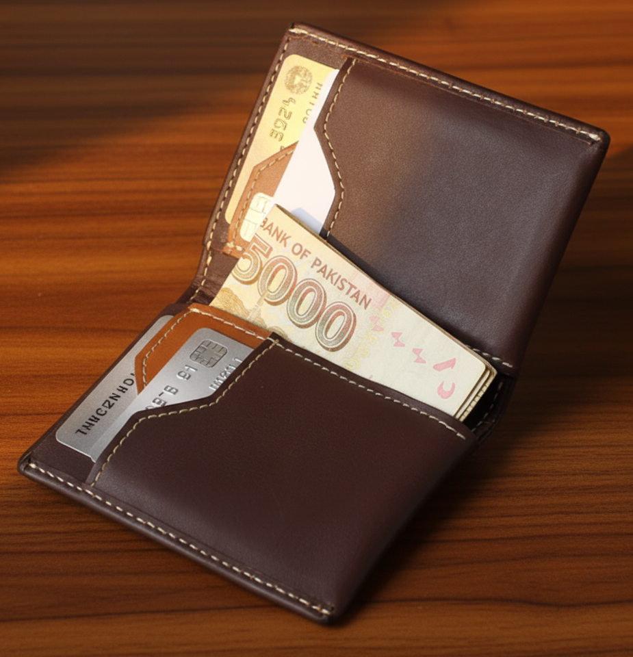 Classic Edge Leather Wallet