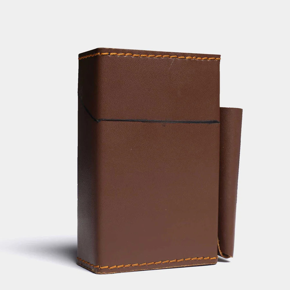 Handcrafted Leather Cigarette Case - Premium Quality & Stylish Design