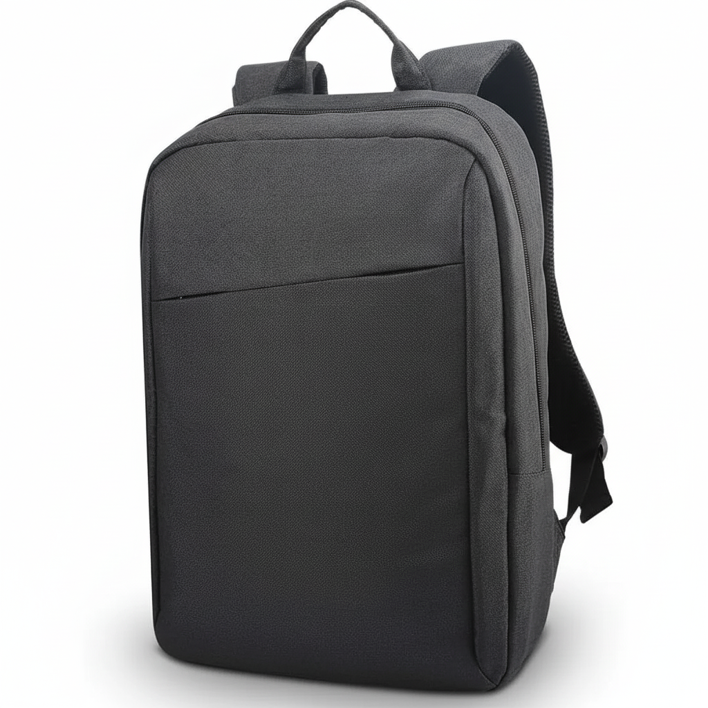 Leather Hub laptop backpack ergonomic padded straps and breathable back panel for comfortable carrying