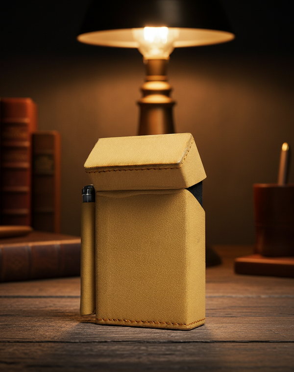 Handcrafted Leather Cigarette Case - Premium Quality & Stylish Design