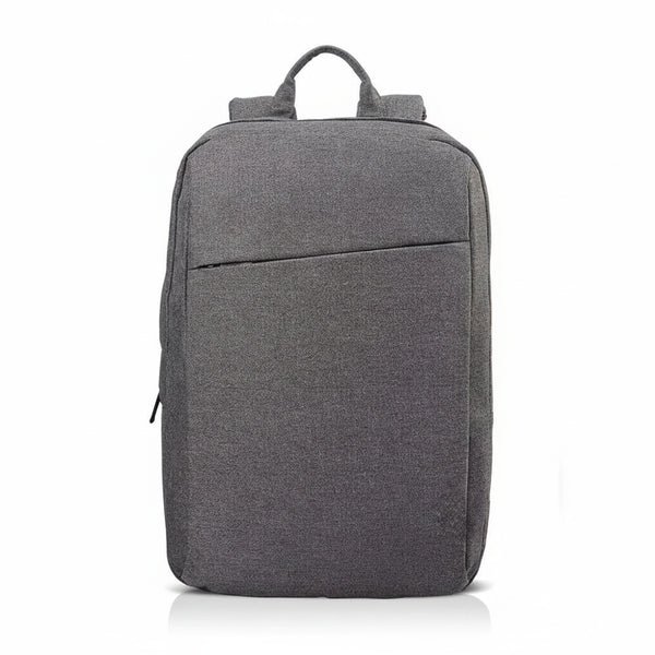 Grey Laptop Backpack 15.6" | Water-Resistant & Comfortable