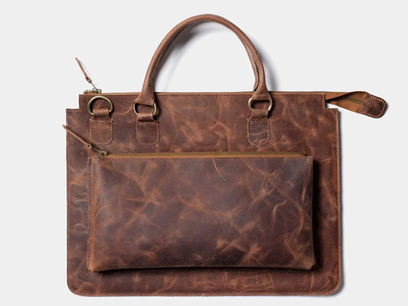 Handcrafted Leather Bag For Men's – Ideal for Office & Work