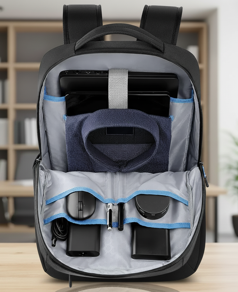 Pro Slim Backpack 15: Eco-Friendly Protection